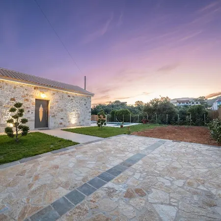 ヴィラ Blue Private Stone Skala Skala (Kefalonia)