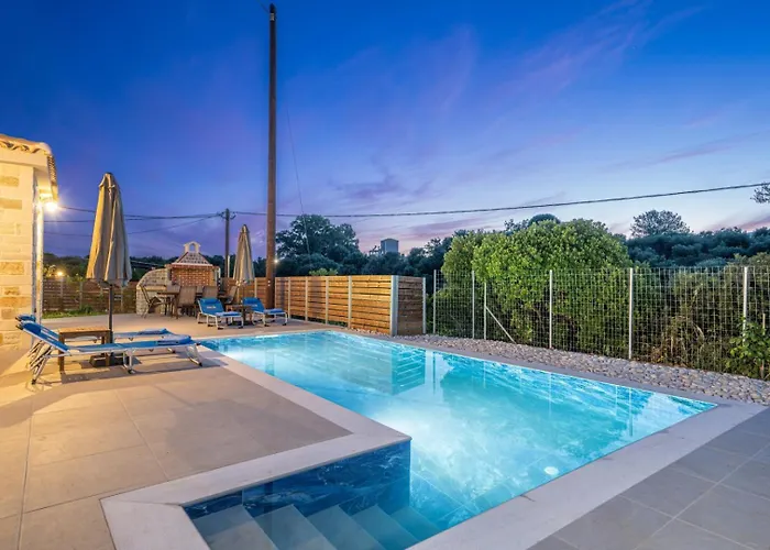 Blue Private Stone Skala Villa *