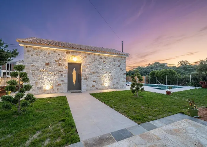 Blue Private Stone Skala Villa